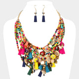 Nakia Wood Necklace Set