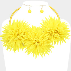 Candace Flower Collar Set