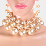 Fabulous Pearl Necklace Set