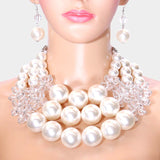 Nevaeh Pearl Necklace Set