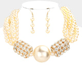 Kelly Pearl Necklace Set